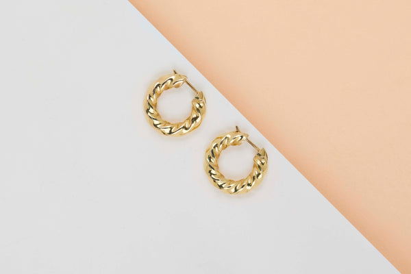 18ct. Yellow Gold Earrings