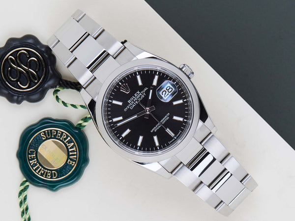 Datejust 36 'Black Dial - Oyster'