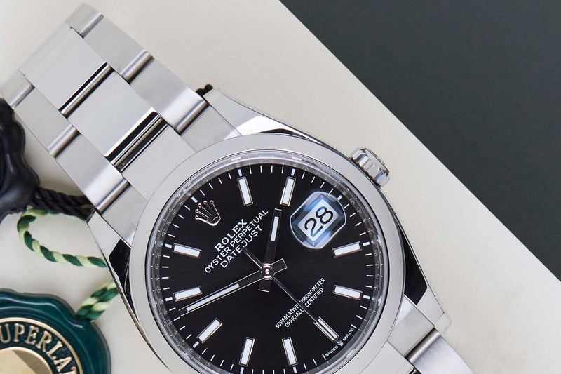 Datejust 36 'Black Dial - Oyster'