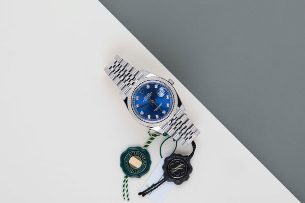 Datejust 41 'Blue Diamond Dial - Jubilee'