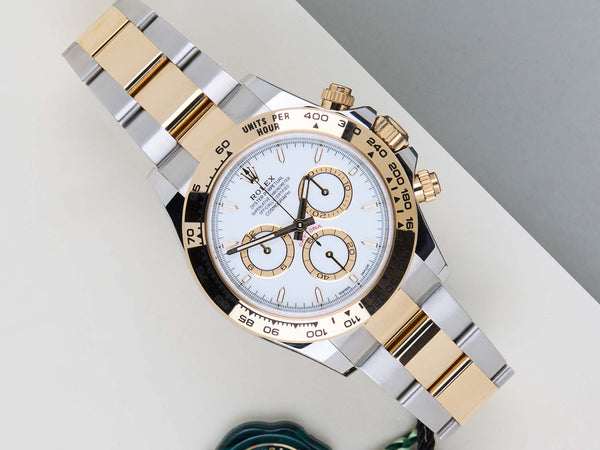 Daytona 'Steel/Yellow Gold - White Dial'