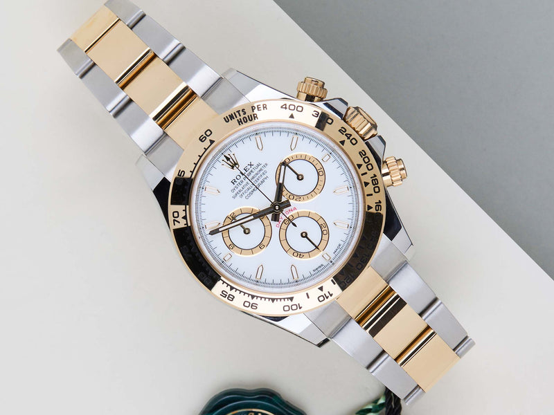 Daytona 'Steel/Yellow Gold - White Dial'