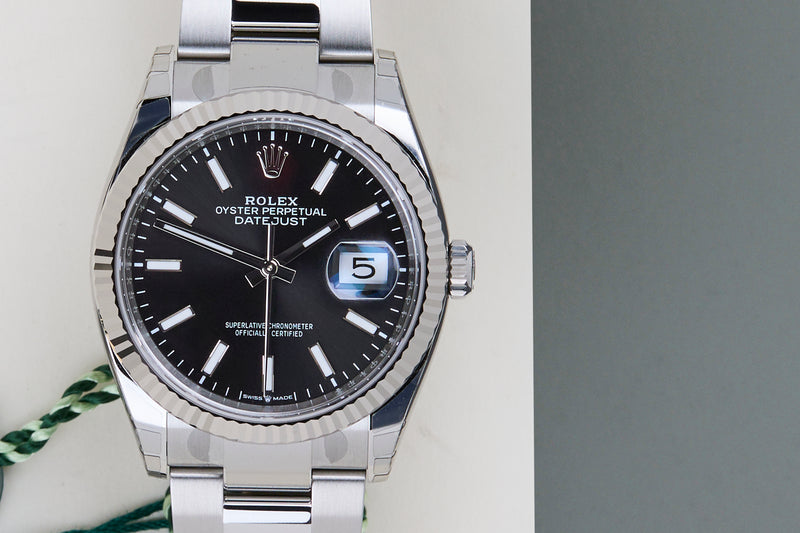 Datejust 36 'Black Dial - Oyster'