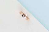 Love Ring Small - Rose Gold & Diamond - Size 54 - B
