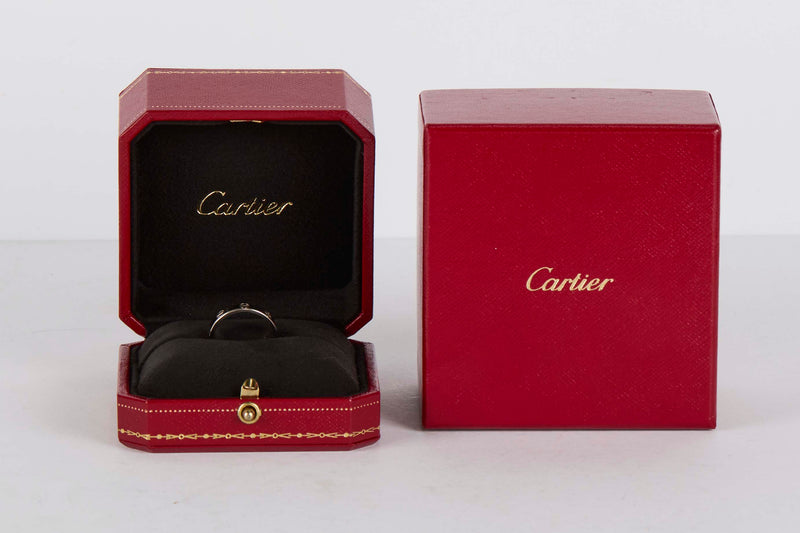 Love Ring Small - White Gold - Size 54 - B