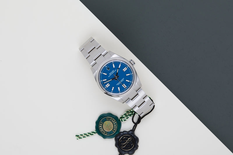 Oyster Perpetual 41 'Blue Dial'
