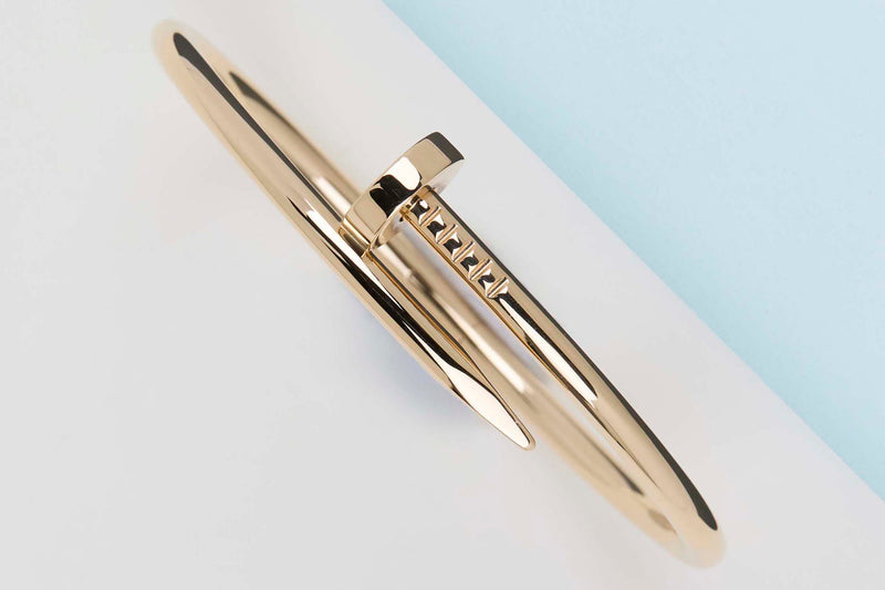 Juste Un Clou Bracelet - Yellow Gold - Size 17 - B&P