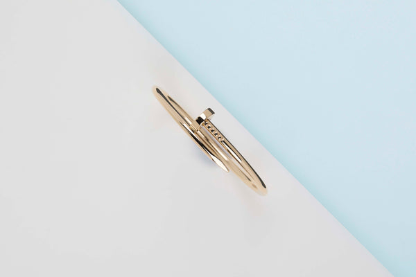 Juste Un Clou Bracelet - Yellow Gold - Size 17 - B&P