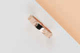Love Ring Small - Rose Gold - Size 51 - B