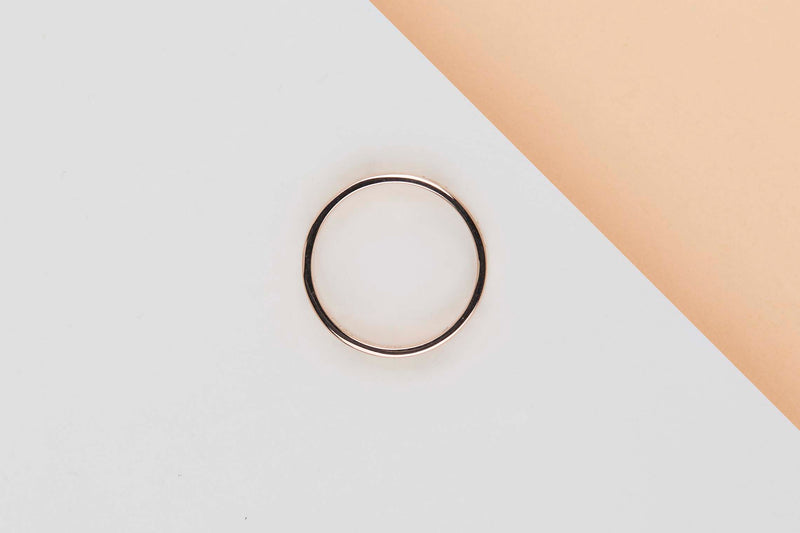 Love Ring Small - Rose Gold - Size 51 - B