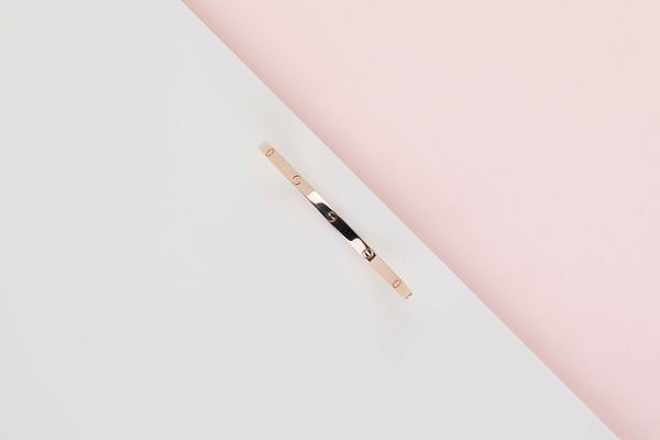 Love Bracelet Small - Rose Gold - Size 18 - B&P