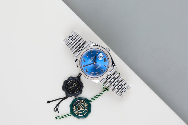 Datejust 41 'Azzurro Blue Dial - Jubilee'