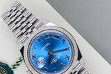 Datejust 41 'Azzurro Blue Dial - Jubilee'