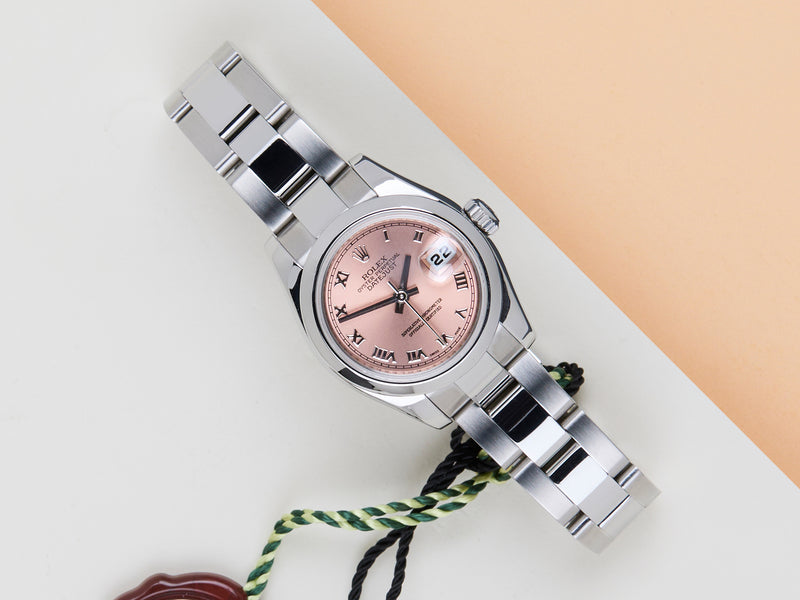 Datejust 26 'Pink Roman Dial - Oyster'