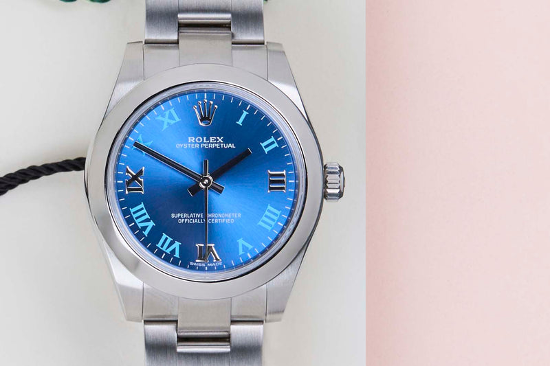 Oyster Perpetual 31 'Blue Roman Dial'