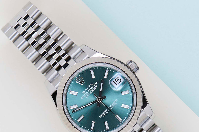 Datejust 31 'Mint Green Dial - Jubilee'