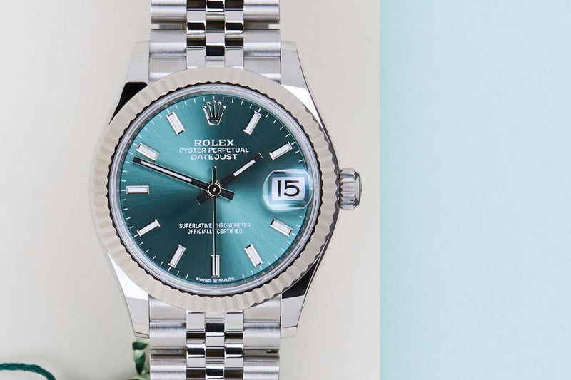 Datejust 31 'Mint Green Dial - Jubilee'
