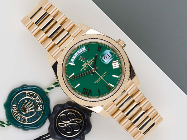 Day-Date 40 'Green Dial - President'