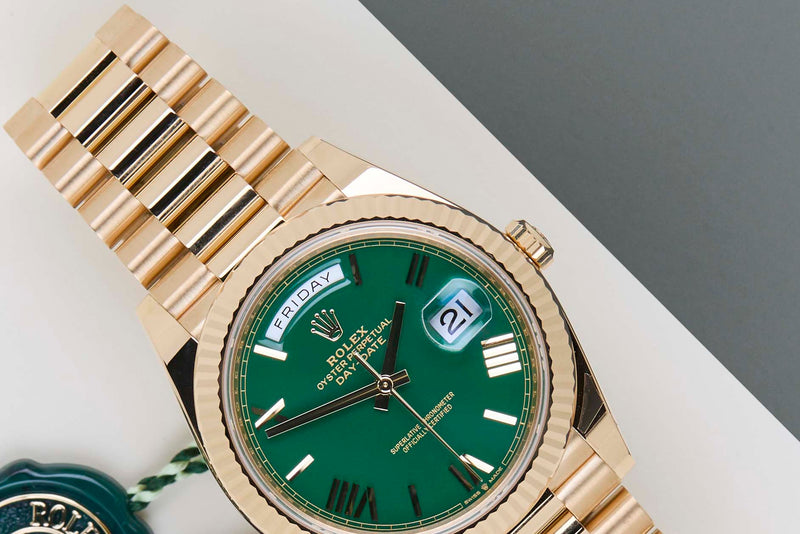 Day-Date 40 'Green Dial - President'