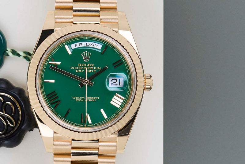 Day-Date 40 'Green Dial - President'