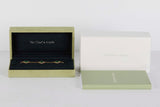 Vintage Alhambra Bracelet - 5 Motifs - Yellow Gold & Malachite - 19.5CM - B&P