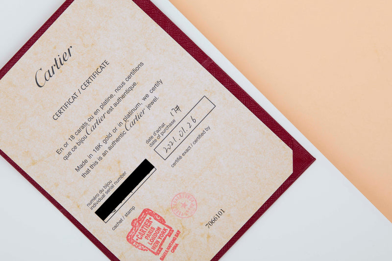 Juste un Clou Small - Yellow Gold & Diamonds - Size 17 - B&P