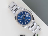 Datejust 36 'Blue Motif Dial - Oyster'