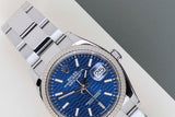 Datejust 36 'Blue Motif Dial - Oyster'