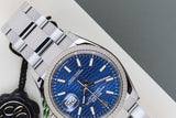 Datejust 36 'Blue Motif Dial - Oyster'