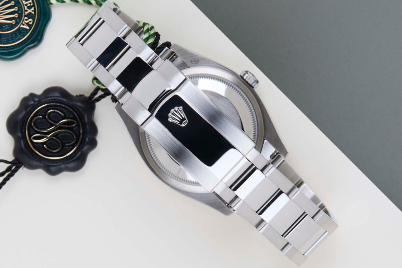 Datejust 36 'Blue Motif Dial - Oyster'