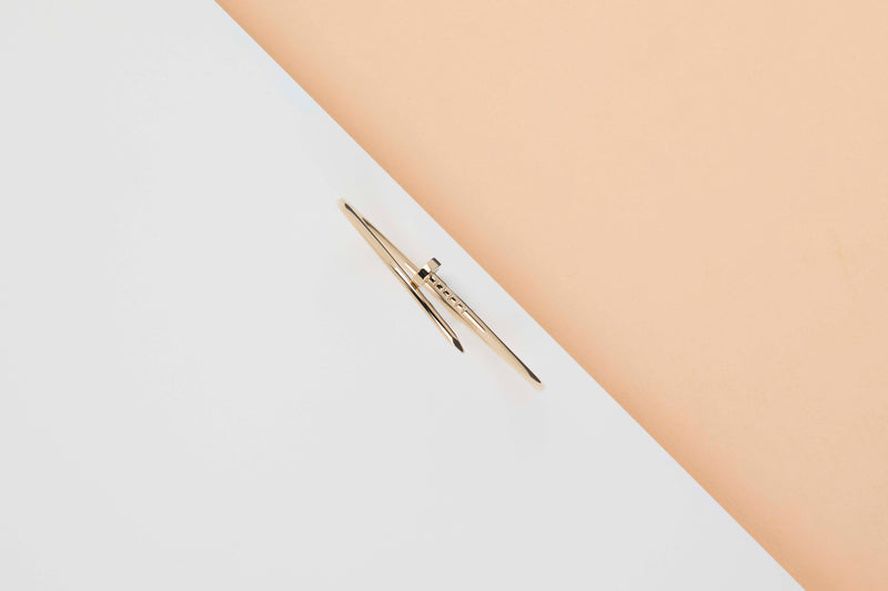 Juste Un Clou Bracelet Small - Yellow Gold - Size 18 - B&P