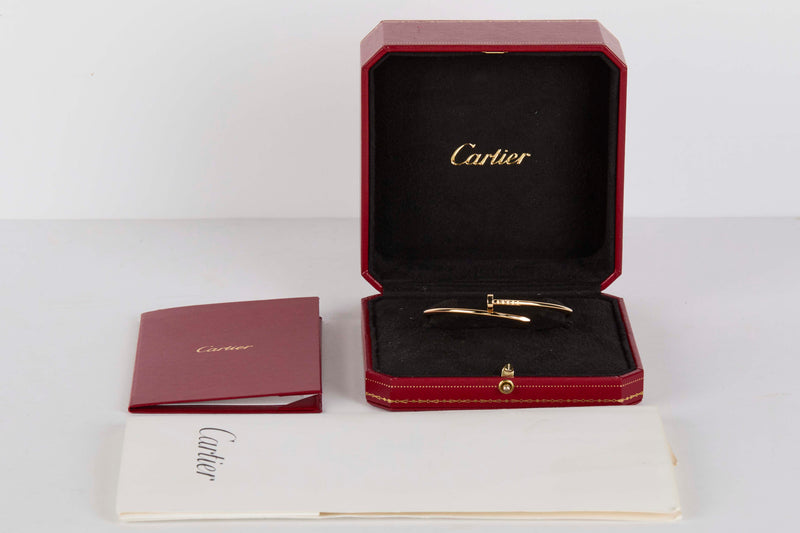 Juste Un Clou Bracelet Small - Yellow Gold - Size 18 - B&P
