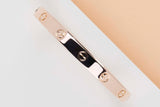 Love Bracelet - Rose Gold - Size 17 - B&P