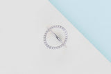 White Gold Ring - Diamonds - Size 54