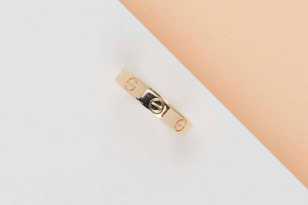 Love Ring Small - Yellow Gold - Size 51 - B&P