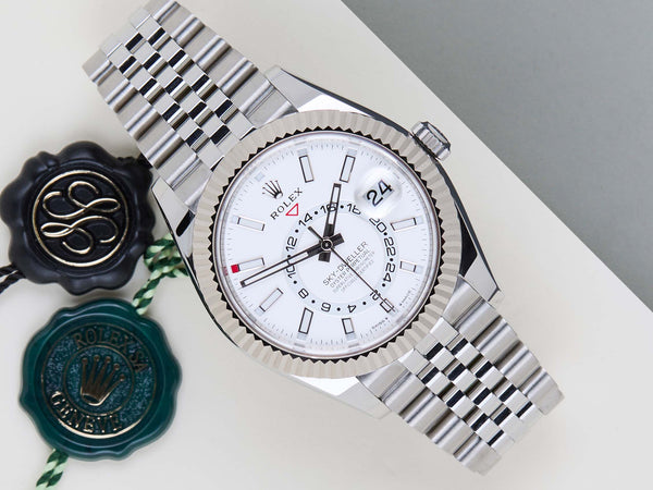 Sky-Dweller 'White Dial - Jubilee'