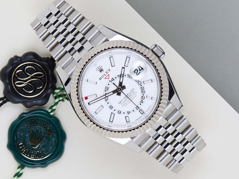 Sky-Dweller 'White Dial - Jubilee'