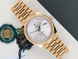 Day-Date 40 'Silver Diagonal Motif Dial - President'