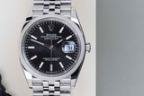 Datejust 36 'Black Dial - Jubilee'