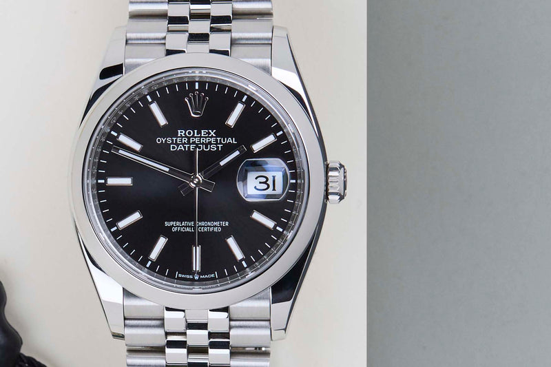 Datejust 36 'Black Dial - Jubilee'
