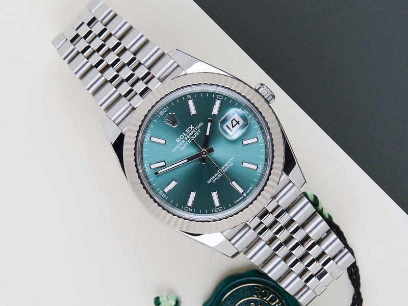 Datejust 41 'Mint Green Dial - Jubilee'