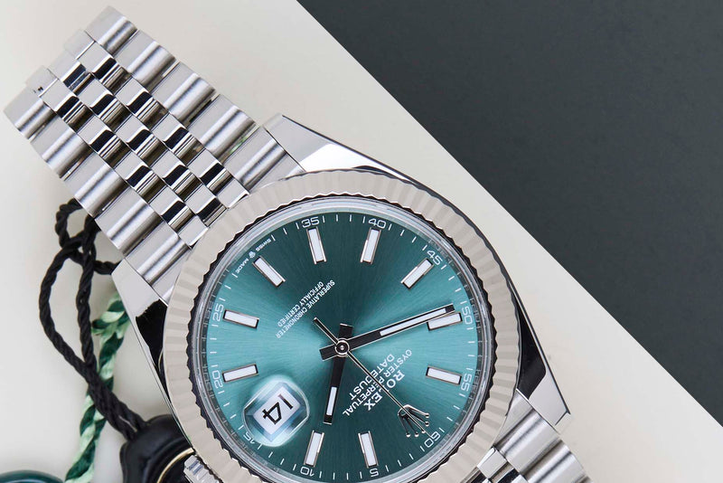 Datejust 41 'Mint Green Dial - Jubilee'