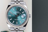 Datejust 41 'Mint Green Dial - Jubilee'