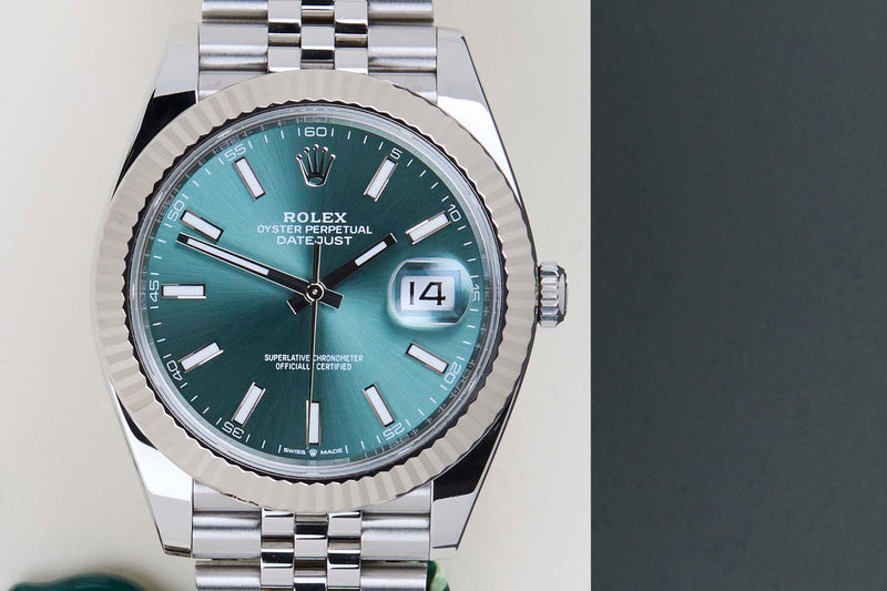Datejust 41 'Mint Green Dial - Jubilee'