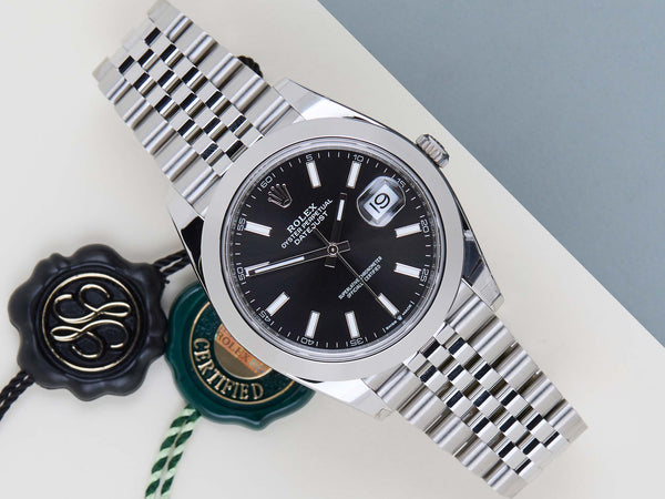 Datejust 41 'Black Dial - Jubilee'