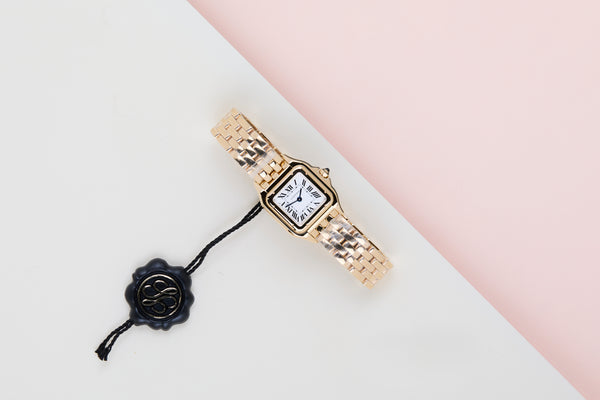 Panthère De Cartier Small 'White Roman Dial'