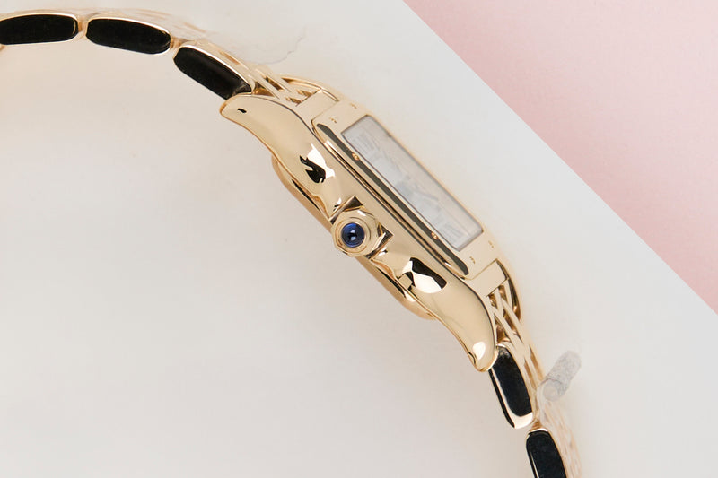 Panthère De Cartier Small 'White Roman Dial'