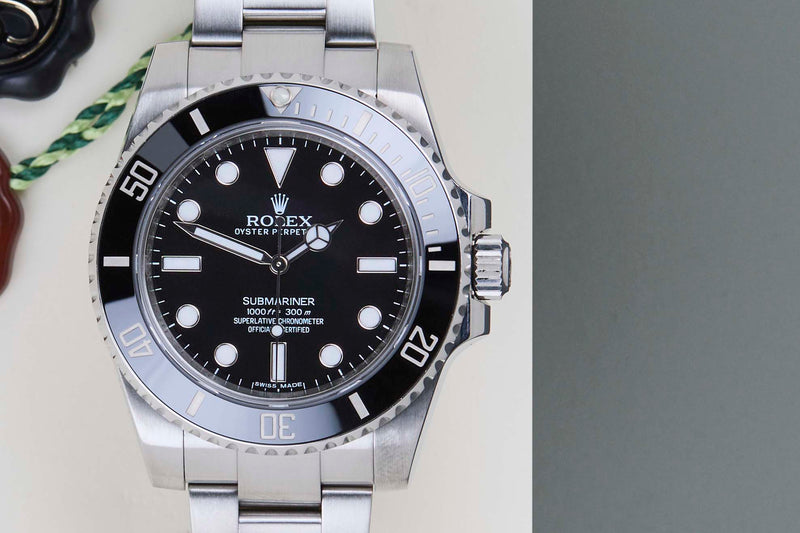 Submariner 'No Date - Black Dial'