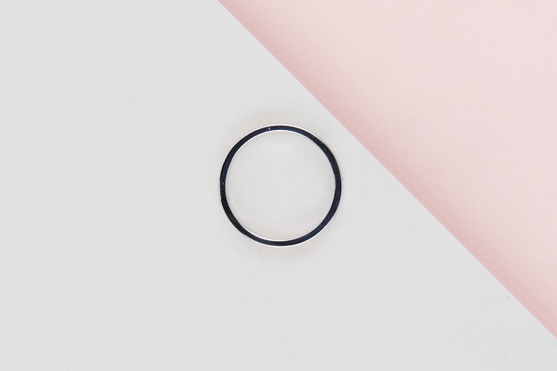 Love Ring Small - White Gold - Size 51 - B&P