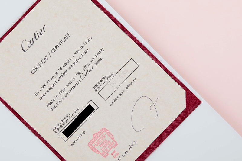 Love Ring Small - White Gold - Size 51 - B&P